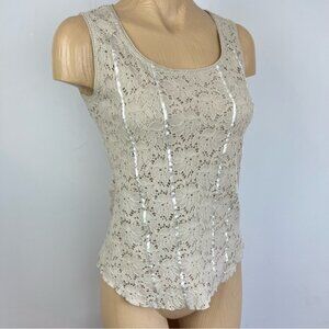 Y2K tribal lace corset style tank